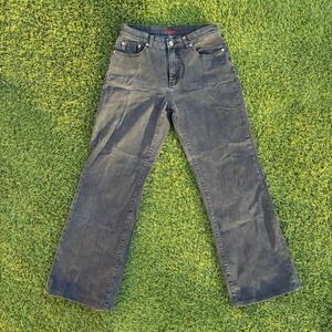 Jag Jeans Mens 28x28 Straight Leg Denim Pants Faded Black Skater 90s Style